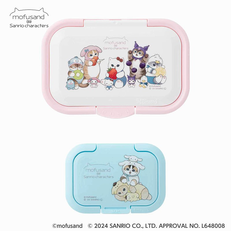 mofusand×三麗鷗 Bitat Wamp Mini（2集） mofusand×サンリオキャラクターズ ビタットワンプッシュ・ミニ(2個セット)