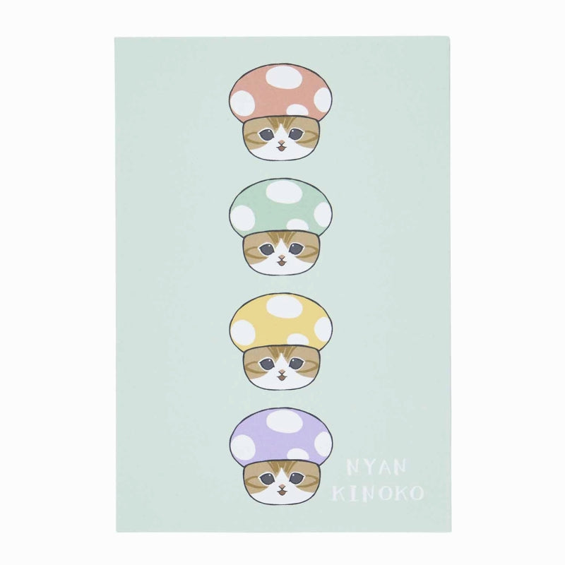 mofusand展覽明信片 mofusand展 ポストカード(きのこにゃん)
