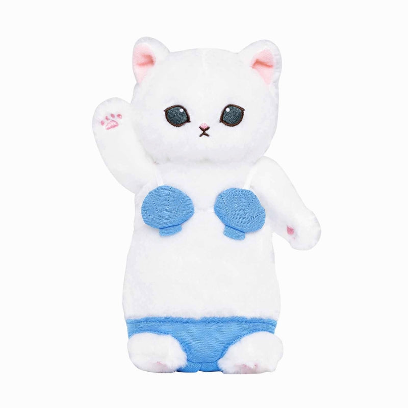 mofusand 馬鈴薯泳衣Nyanko 玩偶（殼） mofusand ぽてぽて水着にゃんこ ぬいぐるみ(貝殻)