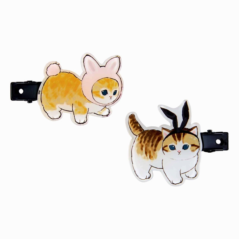 mofusand 死亡 – 切開劉海剪輯（兔仔貓) mofusand ダイカット前髪クリップ(うさにゃん)