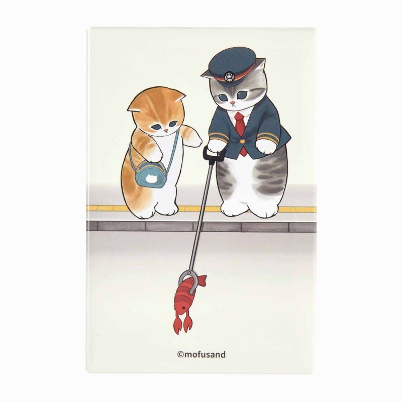 mofusand mofumofu站方磁鐵（丟失） mofusand もふもふステーション スクエアマグネット(落とし物)