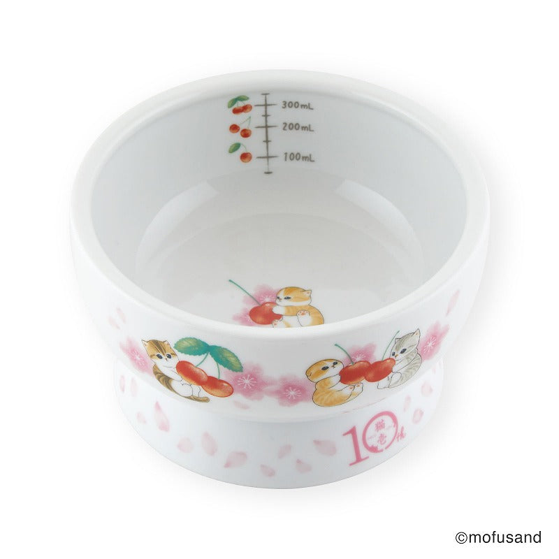 mofusand 貓腿（常規）的水碗 mofusand 猫用 脚付ウォーターボウル(レギュラー)