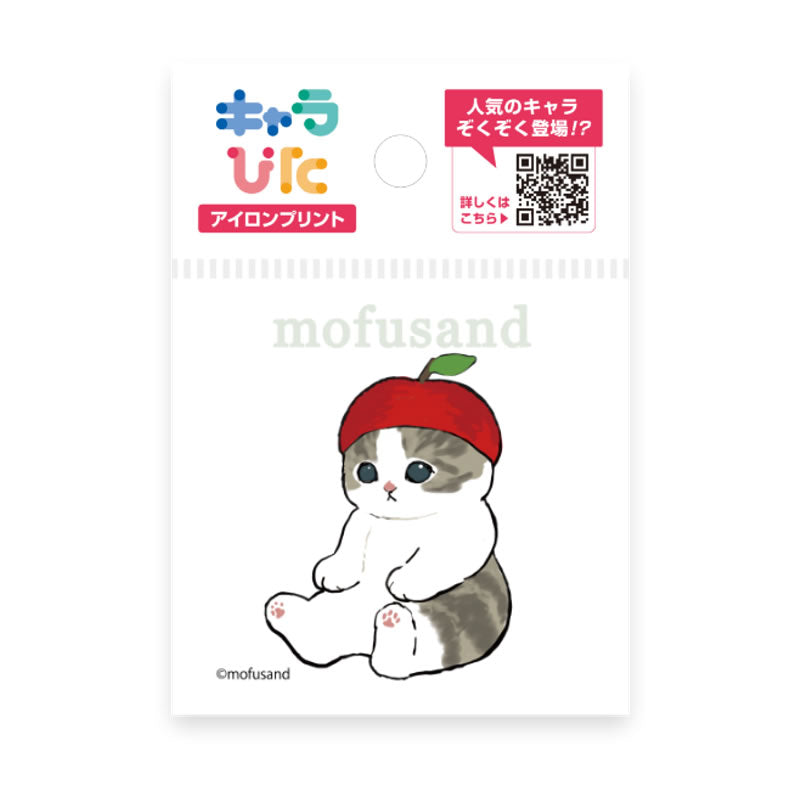 mofusand 角色Pita Ilon Rint座椅①mini 12 mofusand キャラぴた アイロンプリントシート①ミニ12