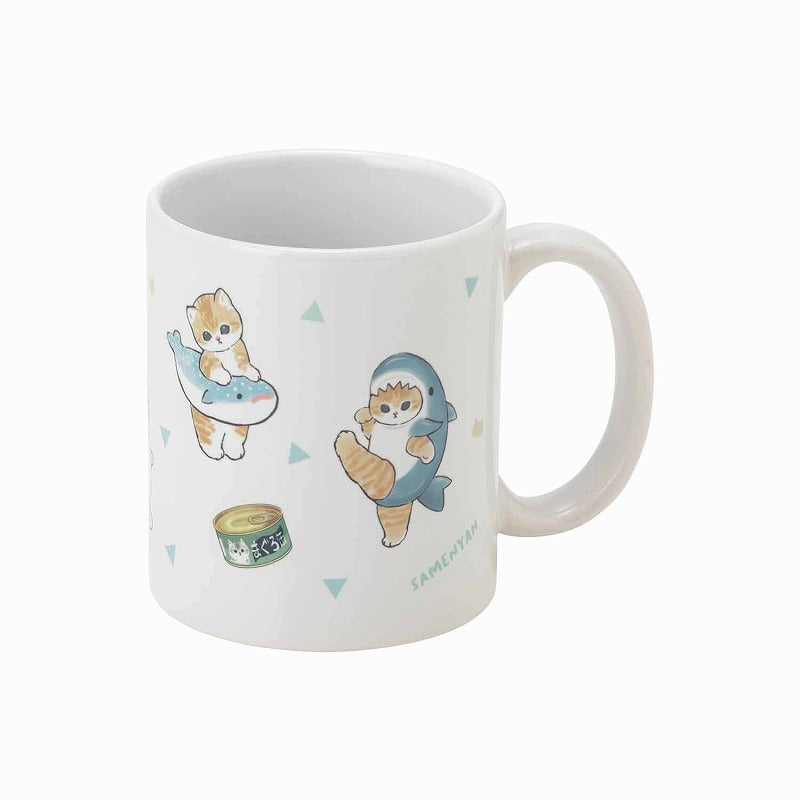 mofusand 杯子（杯（）鯊魚貓) mofusand マグカップ(サメにゃん)