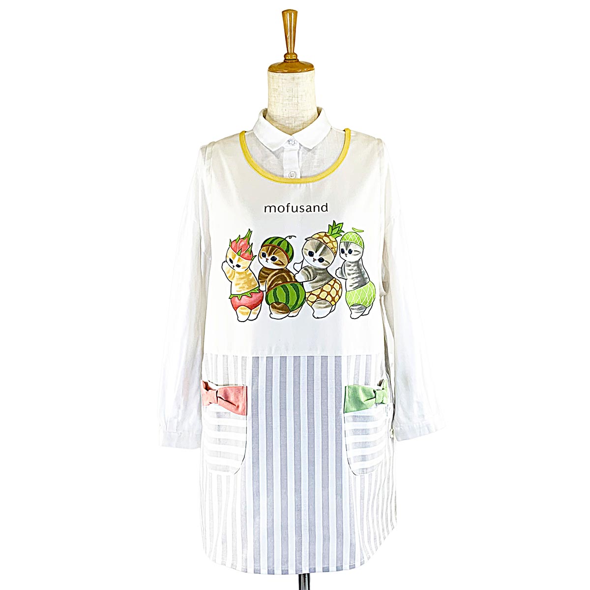 mofusand 圍裙（水果貓) mofusand エプロン(フルーツにゃん)