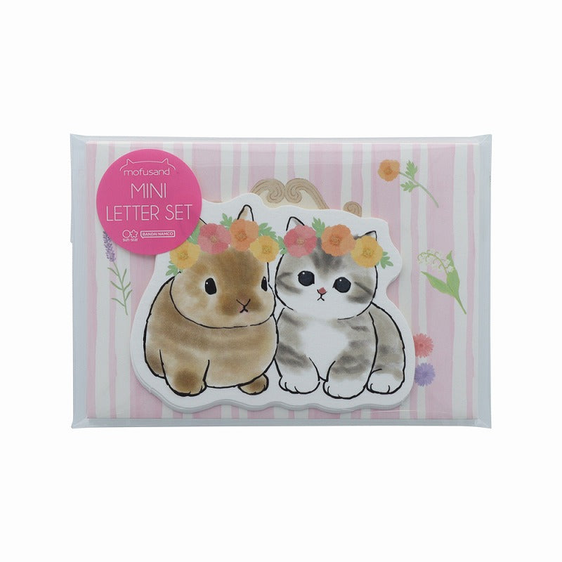 mofusand 模具 – 切割迷你字母集（粉紅色） mofusand ダイカットミニレターセット(ピンク)