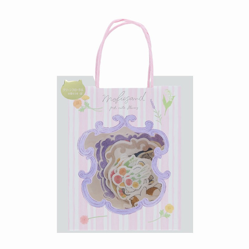 mofusand 紙袋帶貼紙b mofusand ペーパーバッグ入シールB