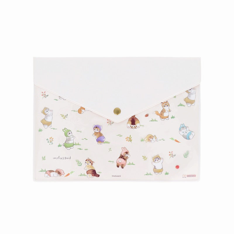 mofusand 平面箱（nyanpantu！） mofusand フラットケース(にゃんぱんつ！)