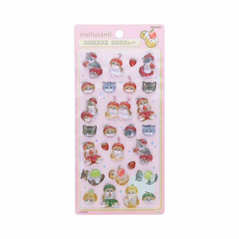 mofusand Bonbon Drop密封b mofusand ボンボンドロップシールB