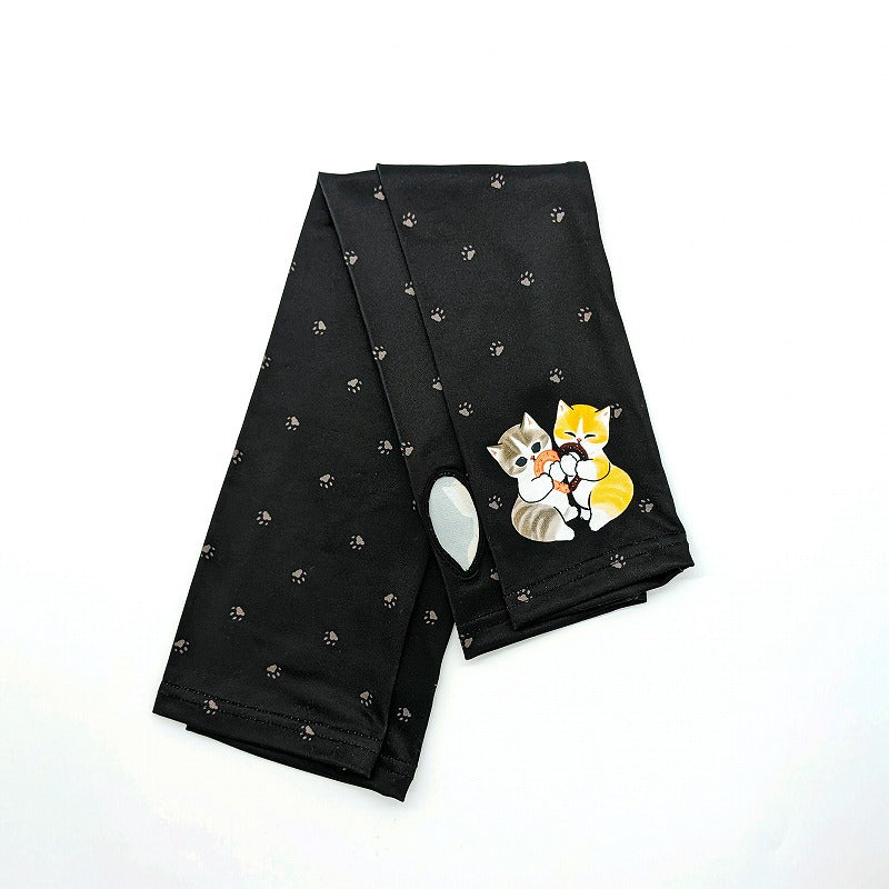 mofusand 打印臂蓋（甜甜圈Nyan） mofusand プリントアームカバー(ドーナツにゃん）