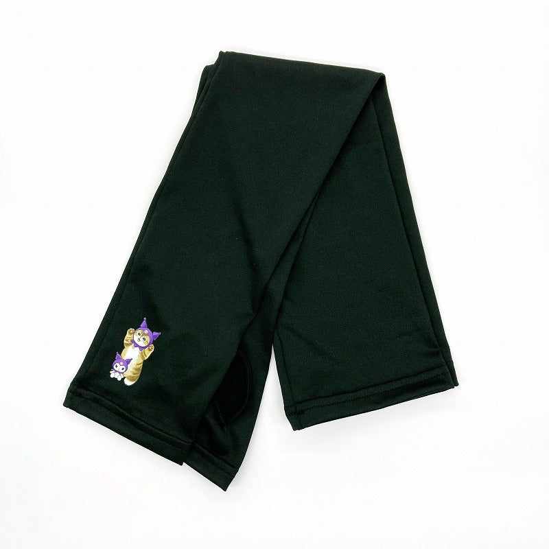 mofusand×三麗鷗 打印臂蓋（Kuromi） mofusand×サンリオキャラクターズ プリントアームカバー(クロミ)