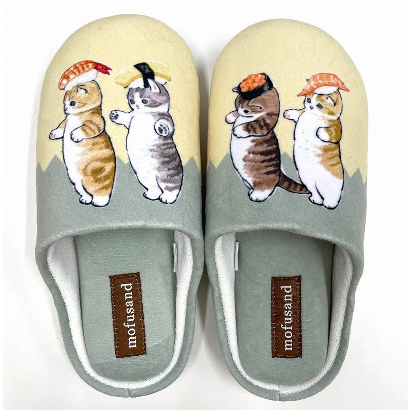 mofusand 拖鞋（壽司Nyan） mofusand スリッパ(寿司にゃん)