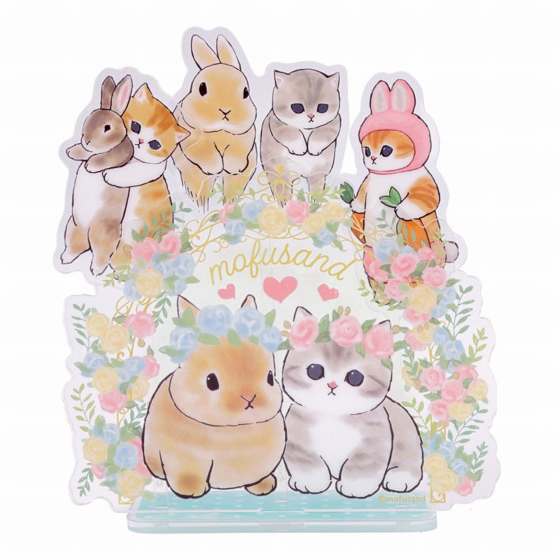 mofusand 2way泡菜架（②兔子） mofusand 2WAY ピックリルスタンド(②うさにゃん)