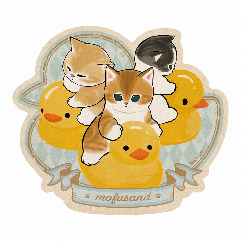 mofusand 旅行貼紙（12）鴨子隊 mofusand トラベルステッカー(12)あひる隊