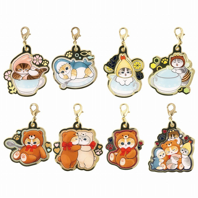 mofusand展覽金屬魅力集（總計8種）1箱8件 mofusand展 メタルチャームコレクション(全8種)1BOX 8個入