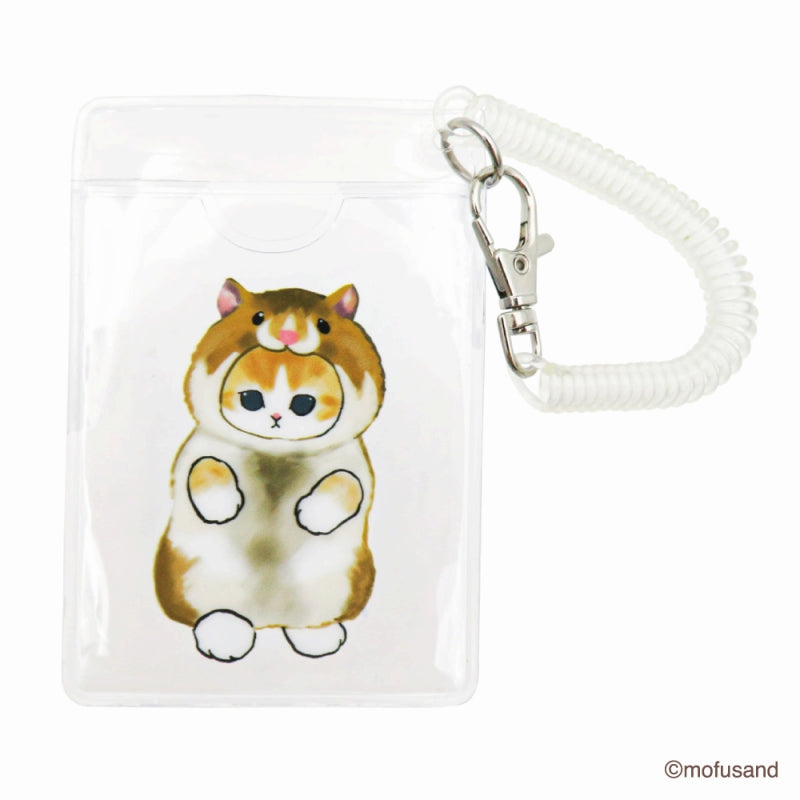 mofusand 清除通行證（倉鼠） mofusand クリアパスケース(はむすたー)