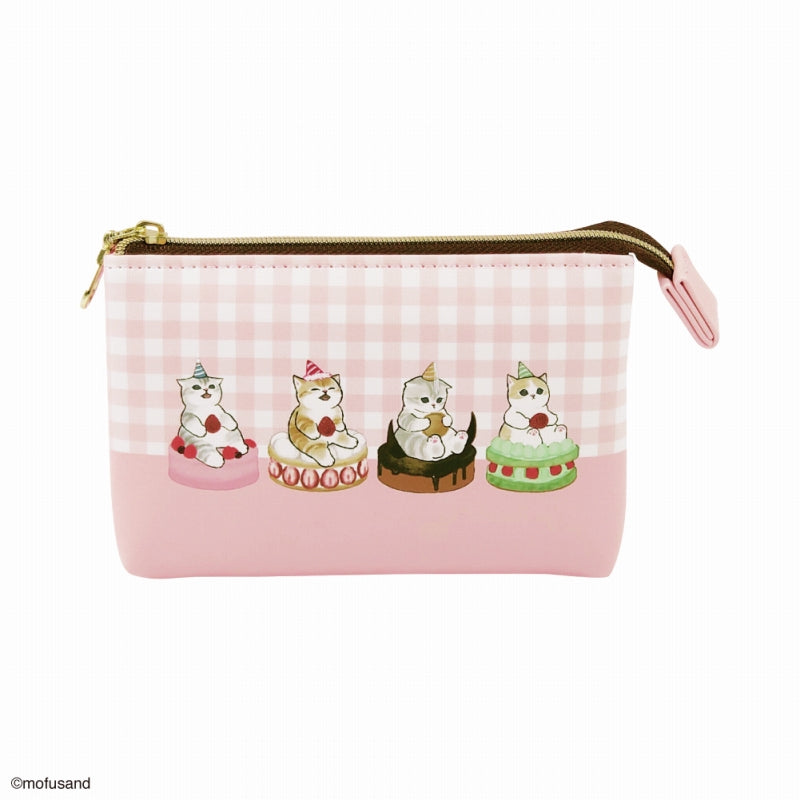 mofusand 3個口袋小袋迷你（糖果） mofusand 3ポケットポーチミニ(すいーつ)