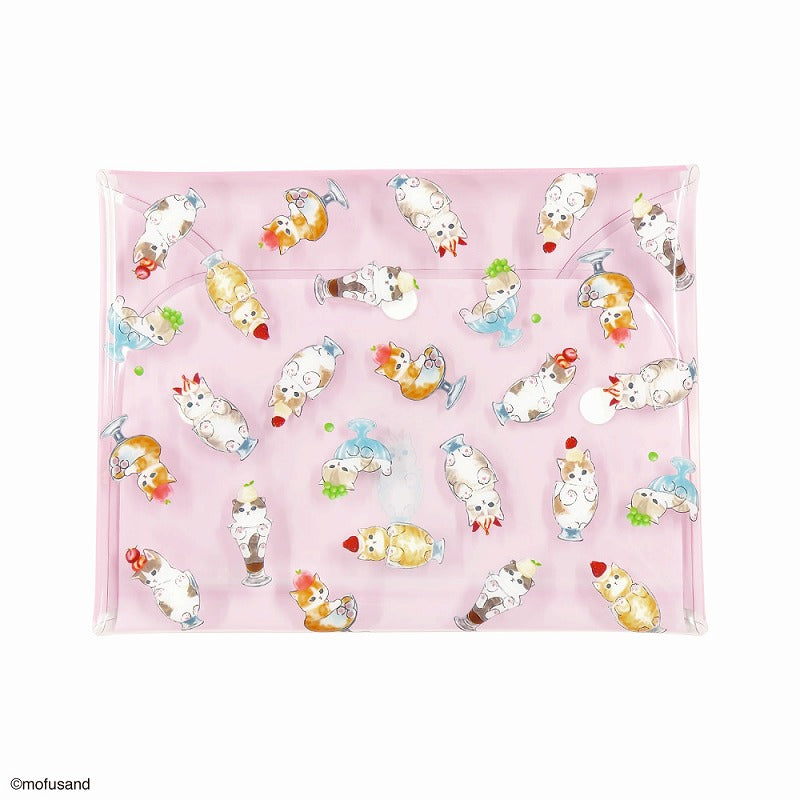 mofusand 清除多案例LL（PAFU） mofusand クリアマルチケースLL(ぱふぇ)