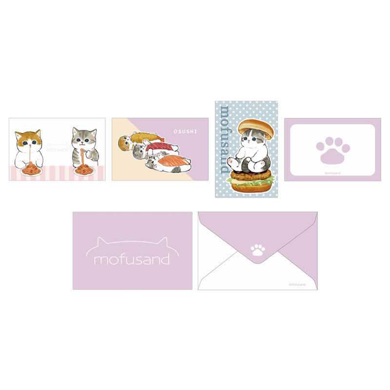 mofusand 迷你卡（FUDO） mofusand ミニカードセット(ふーど)