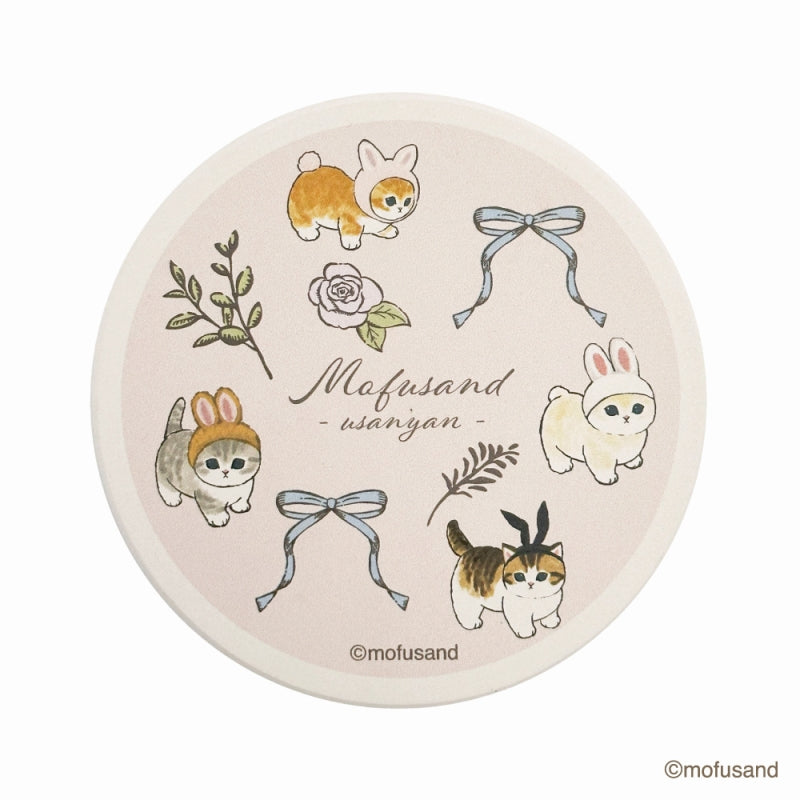 mofusand mofumofu存儲水 – 吸收過山車（兔子粉紅色） mofusand もふもふストア 吸水コースター(うさぎ ピンク)