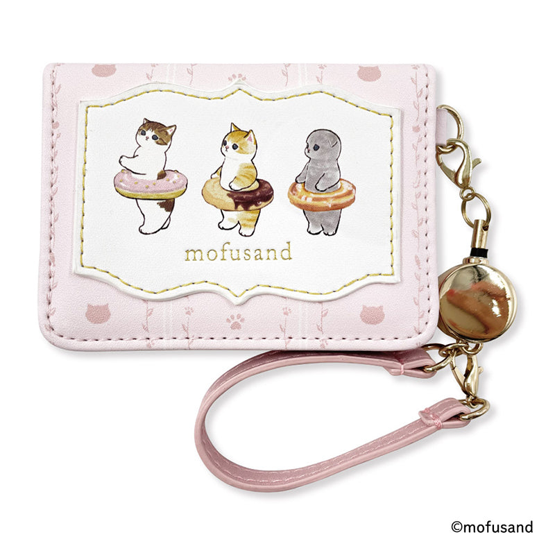 mofusand mofumofu商店通行證Case Sweets PK mofusand もふもふストア パスケース スイーツ PK