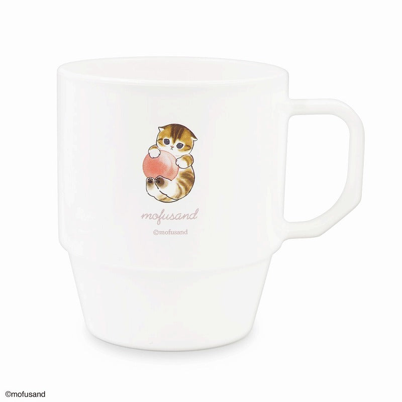 mofusand 堆疊杯（Momonyan） mofusand スタッキングコップ(ももにゃん)