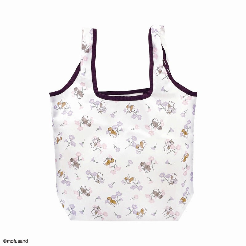 mofusand Eco -bag flower pl mofusand エコバッグ フラワー PL