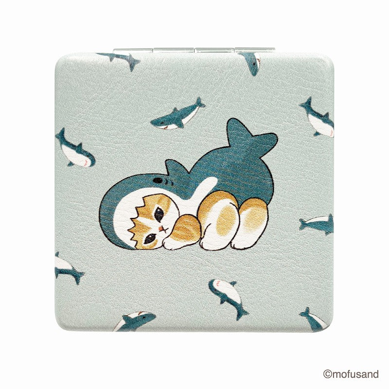 mofusand 方鏡（鯊魚屁股） mofusand スクエアミラー(サメおしり)