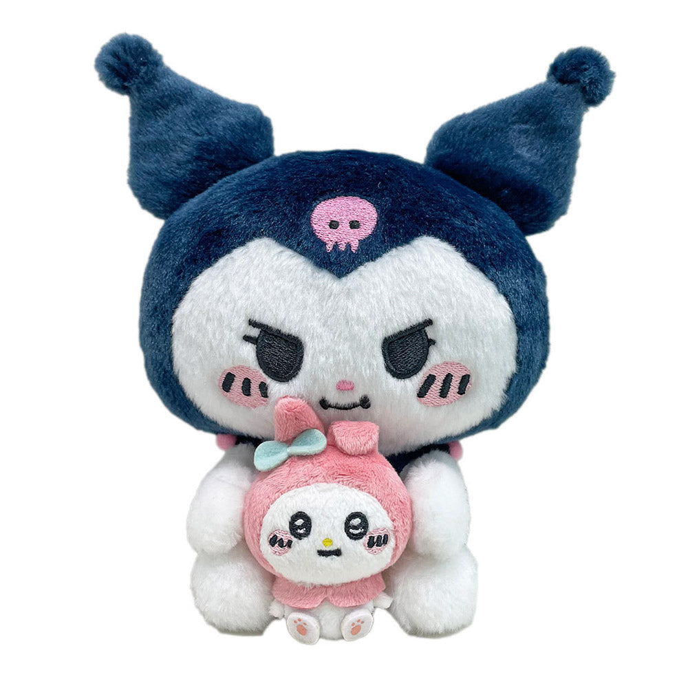 長野 x 三麗鷗角色 一對玩偶（kuromi） ナガノ×サンリオキャラクターズ ペアぬいぐるみ（クロミ）