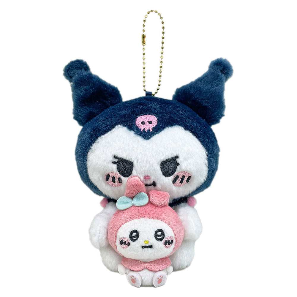 長野 x 三麗鷗角色 一對吊飾（kuromi） ナガノ×サンリオキャラクターズ ペアマスコット（クロミ）