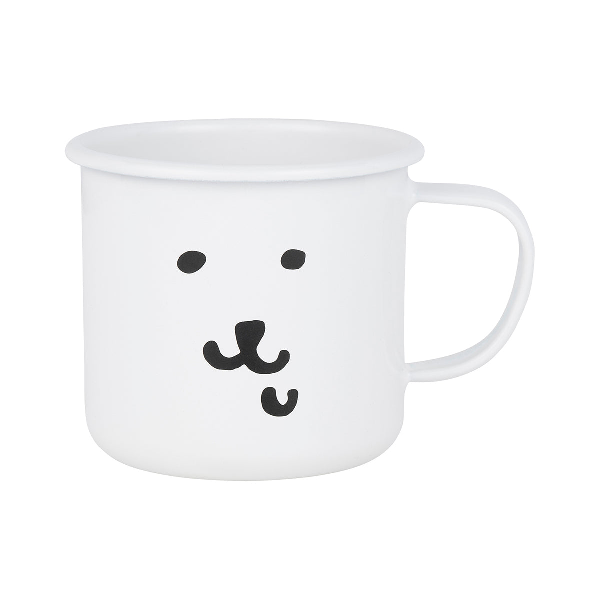 納加諾角色扮演馬克杯（長野熊） ナガノキャラクターズ ホーローマグカップ（ナガノのくま）