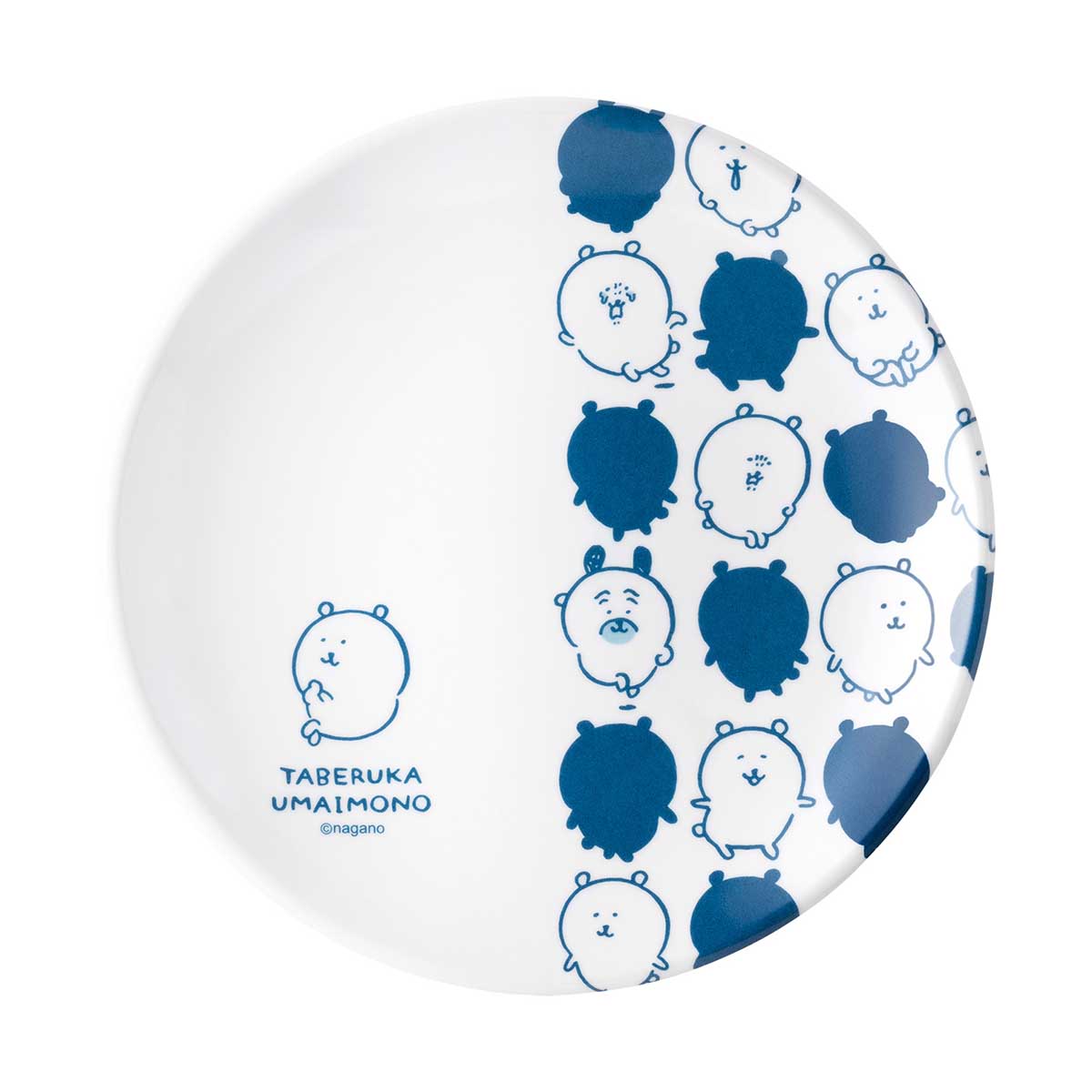 長野角色三聚氰胺板（長野熊） ナガノキャラクターズ メラミンプレート（ナガノのくま）