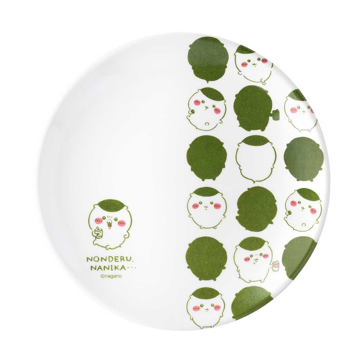 長野角色三聚氰胺板（栗子饅頭） ナガノキャラクターズ メラミンプレート（くりまんじゅう）