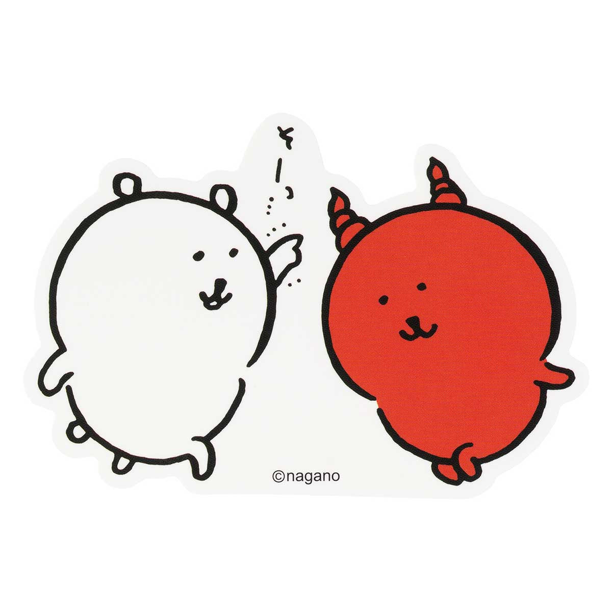 可以粘貼在長野字符智能手機上的大小貼紙（Chorogi） ナガノキャラクターズ スマホに貼れるサイズのステッカー（チョロギ）