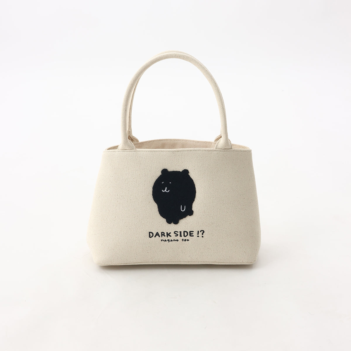 長野朋友帆布手提包黑暗的一面自然 ナガノフレンズ 帆布ハンドバッグ ダークサイド ナチュラル