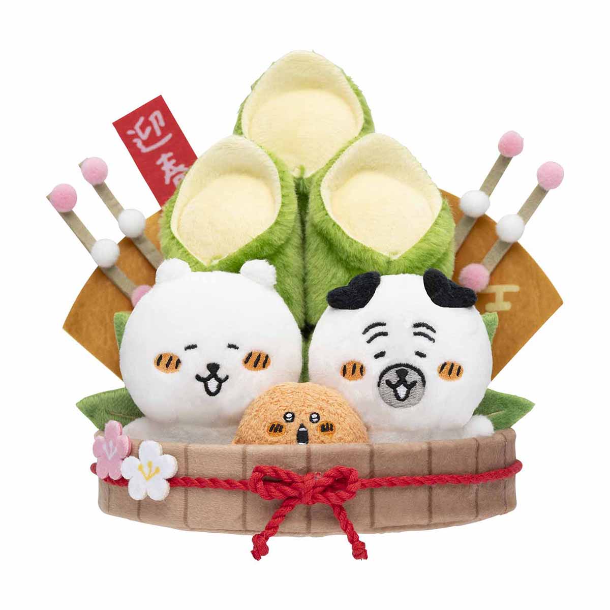 長野角色yoshiharu kadomatsu玩偶 ナガノキャラクターズ 迎春かどまつぬいぐるみ