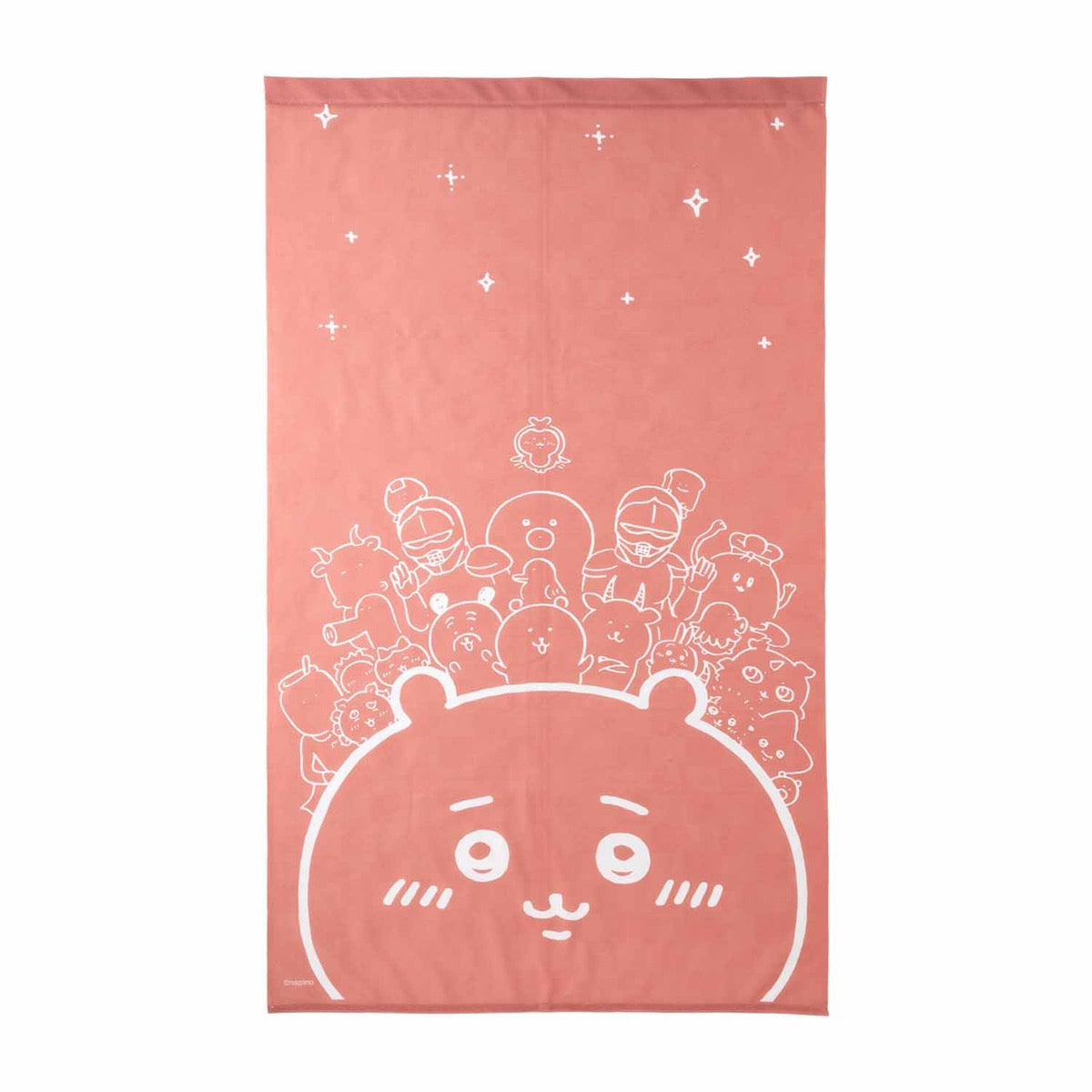 長野市場的善意（粉紅色） ナガノマーケット のれん（ピンク）