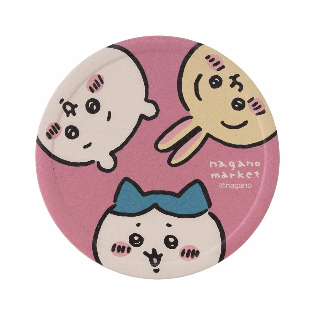 長野市場Mino Yaki吸水過山車（Nakayoshi） ナガノマーケット 美濃焼吸水コースター（なかよし）