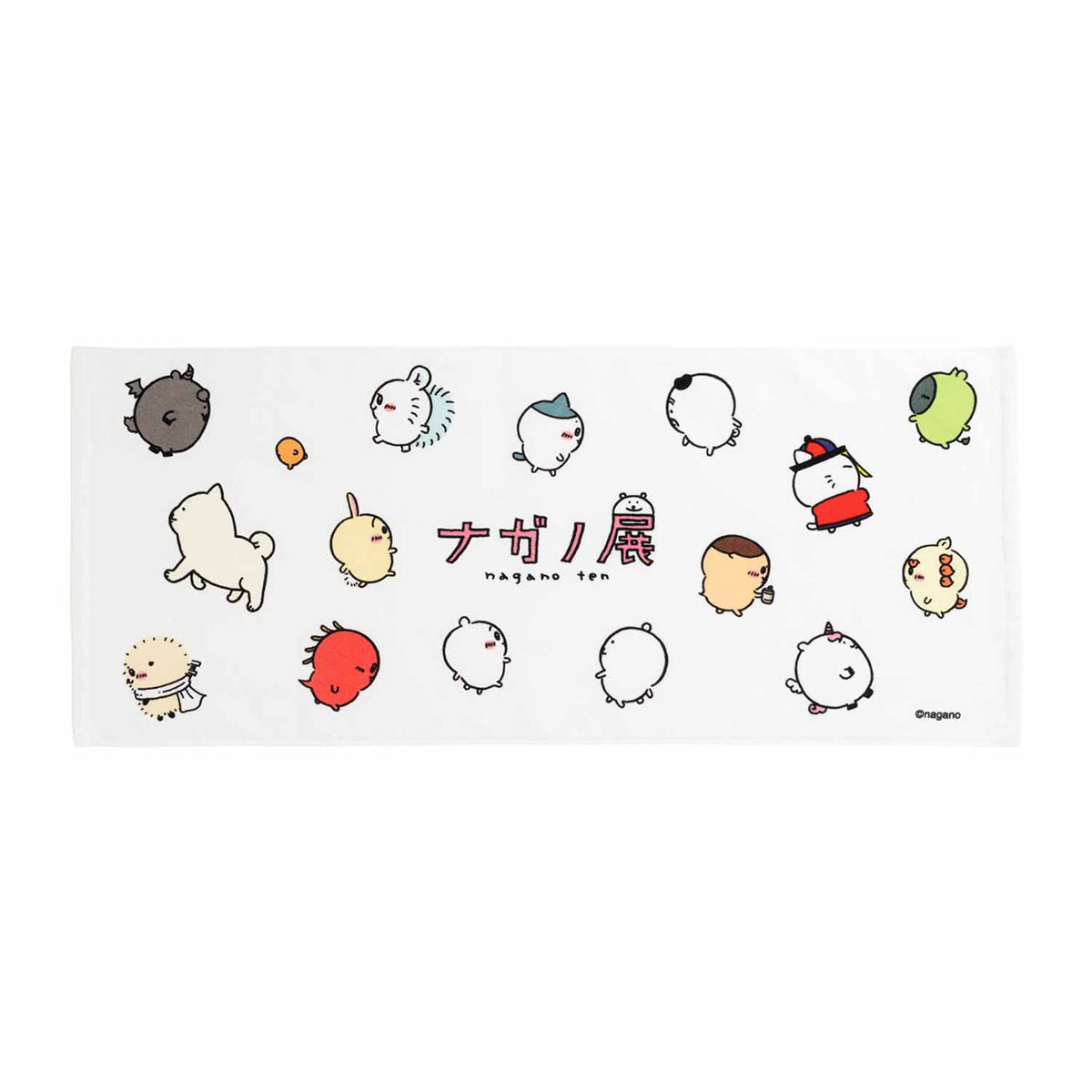 長野朋友面對毛巾（大組！） ナガノフレンズ フェイスタオル（大集合！）