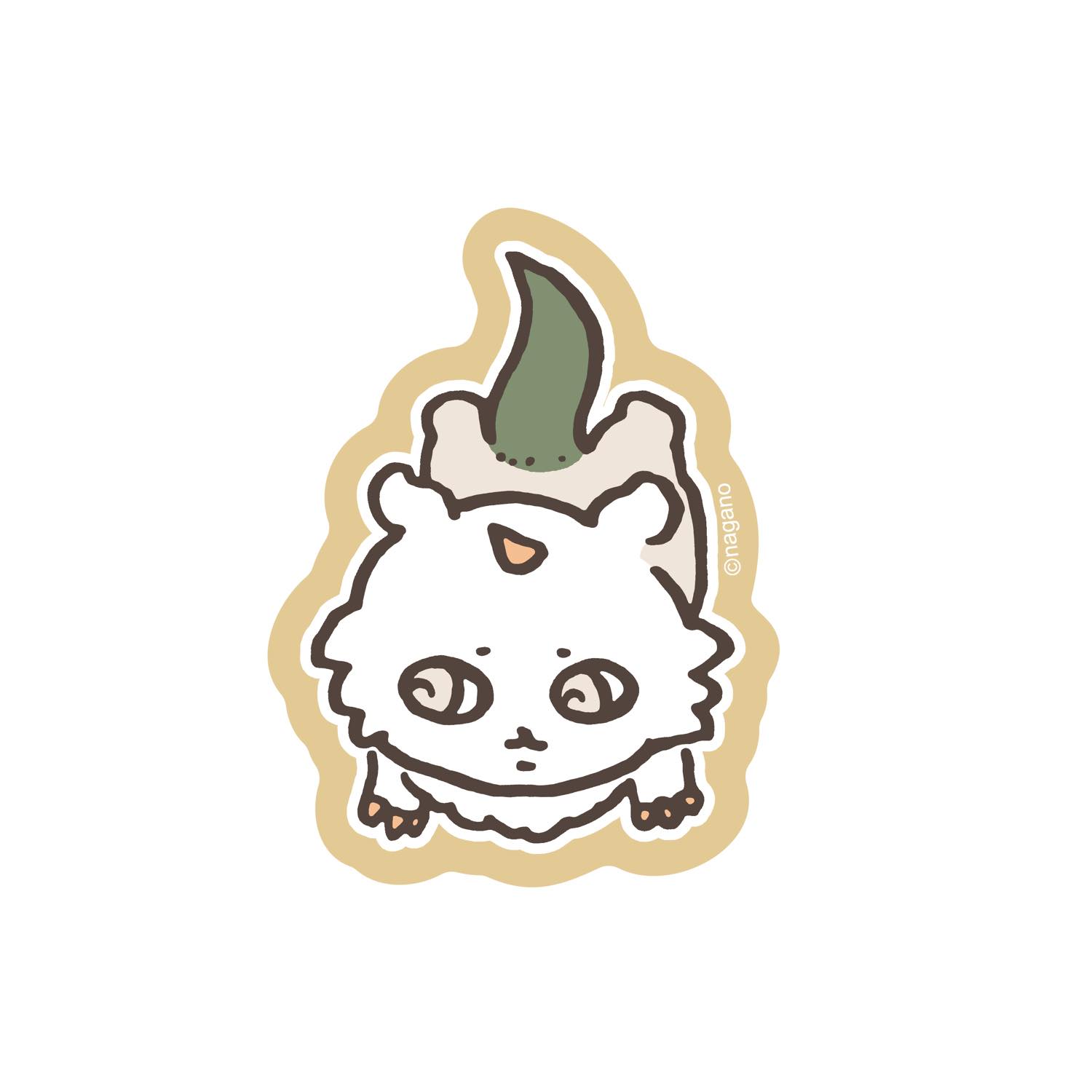 可以粘貼在長野字符智能手機上的大小貼紙 （那個孩子） ナガノキャラクターズ スマホに貼れるサイズのステッカー （あのこ）