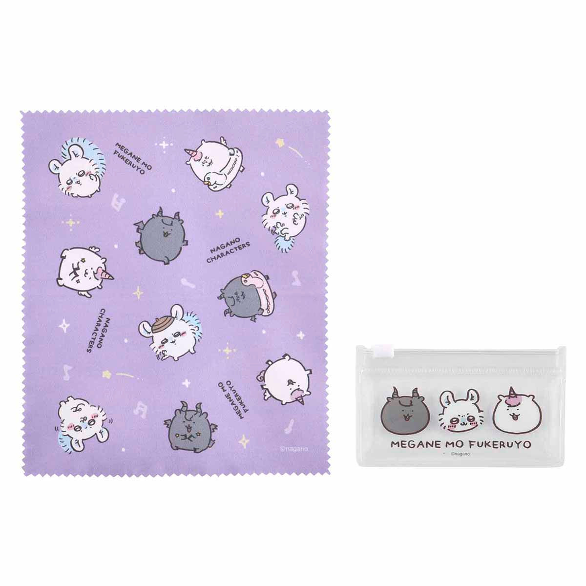 長野角色眼鏡也提供多十字（雙角獸×獨角獸×莫莫加） ナガノキャラクターズ メガネもふけるマルチクロス（バイコーン×ユニコーン×モモンガ）