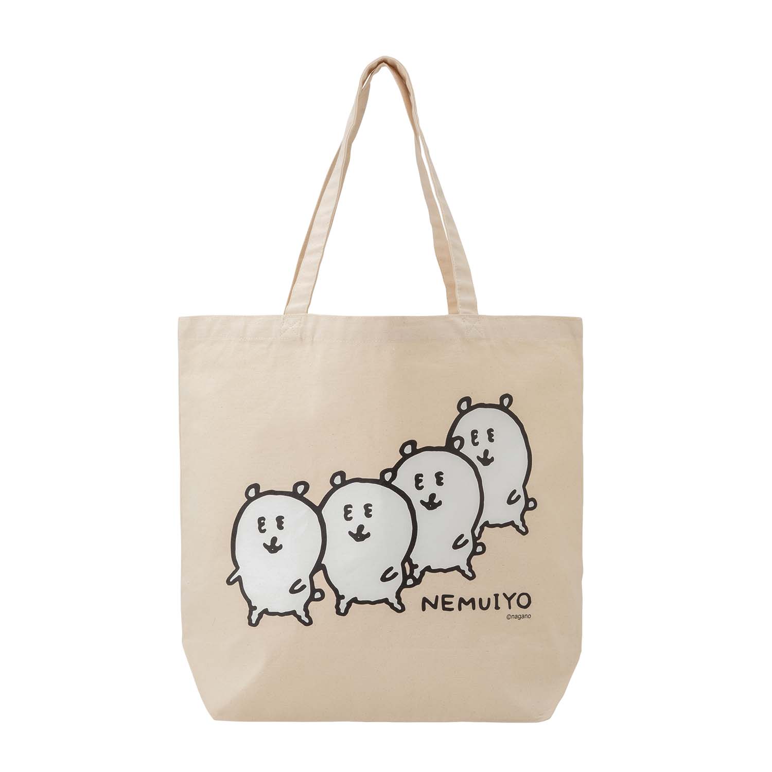 長野熊 大手提袋（Nemuiyo） ナガノのくま 大きめトートバッグ（NEMUIYO）