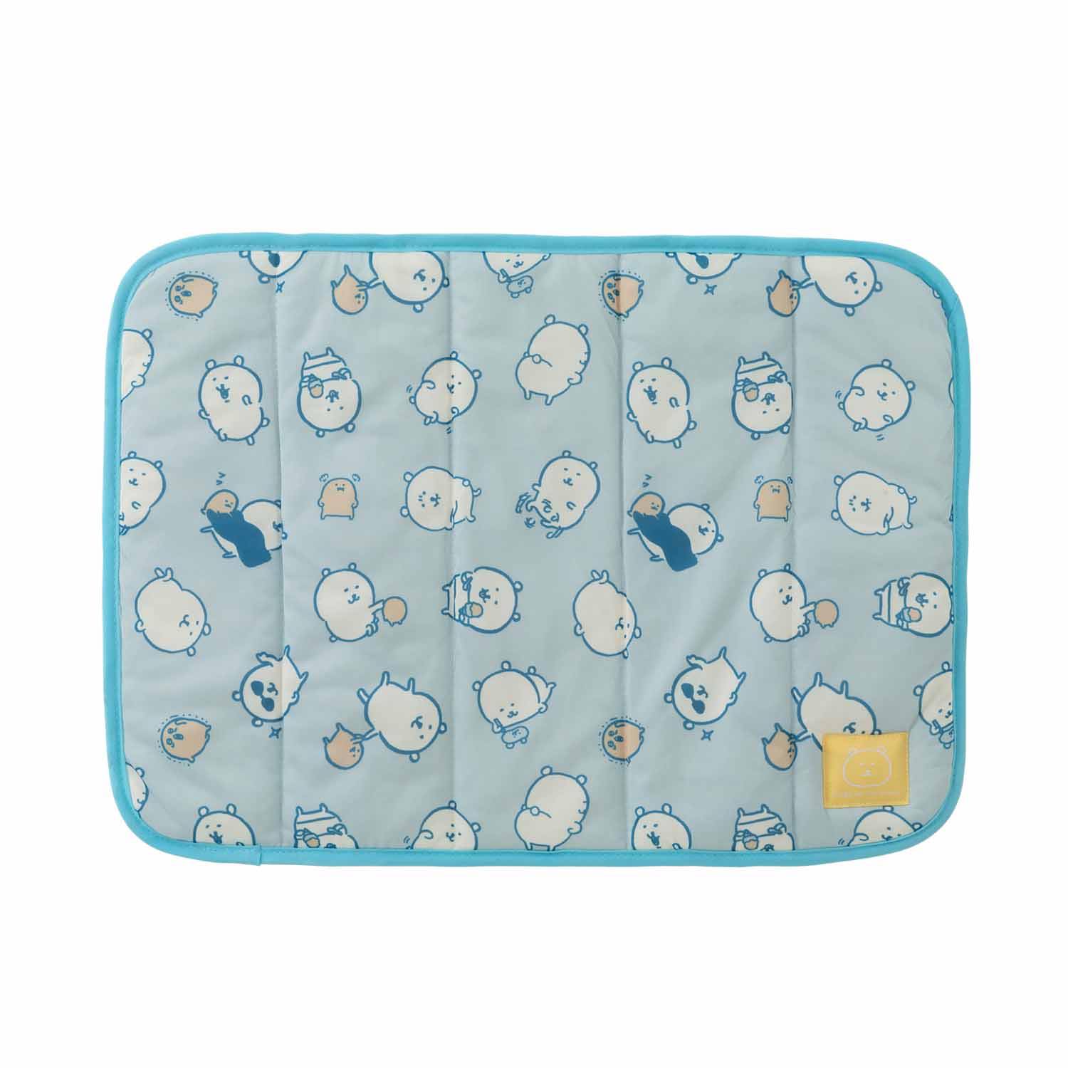 長野熊 涼爽的枕頭蓋（刷新藍色） ナガノのくま ひんやりまくらカバー（さわやかブルー）