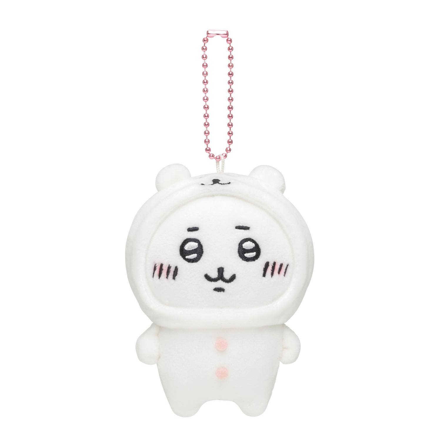 長野熊 吉伊卡哇小迷你穿著吊飾（吉伊卡哇） ナガノのくま ちいかわにかぶられたぷちミニマスコット（ちいかわ）