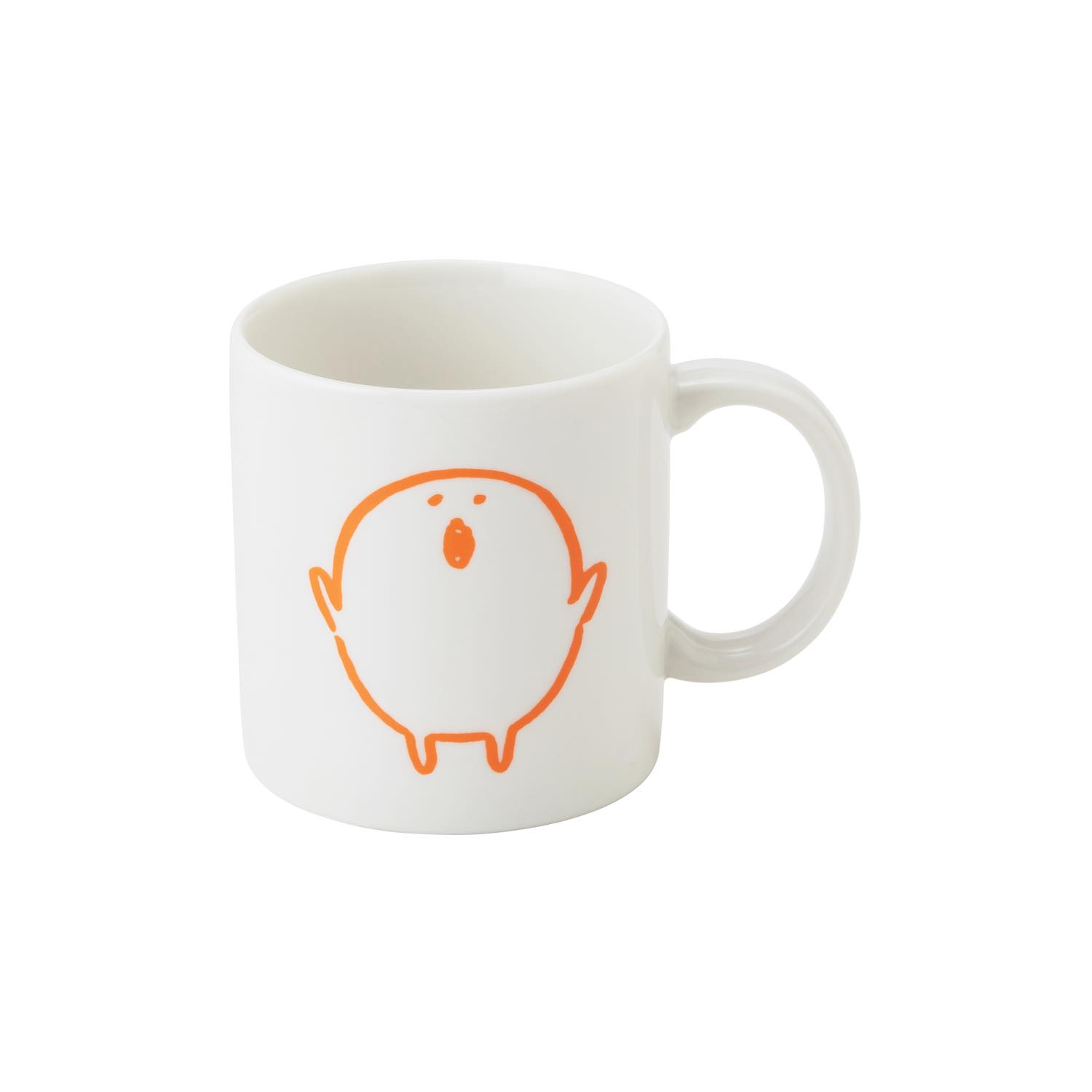 長野市場一個彩色水杯（鼴鼠炸丸子） ナガノマーケット ワンカラー撥水マグカップ（もぐらコロッケ）