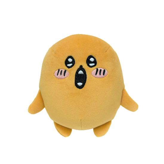 鼴鼠炸丸子 帕塔瑪玩偶（閃光） もぐらコロッケ ぽてたまぬいぐるみ（キラキラ）