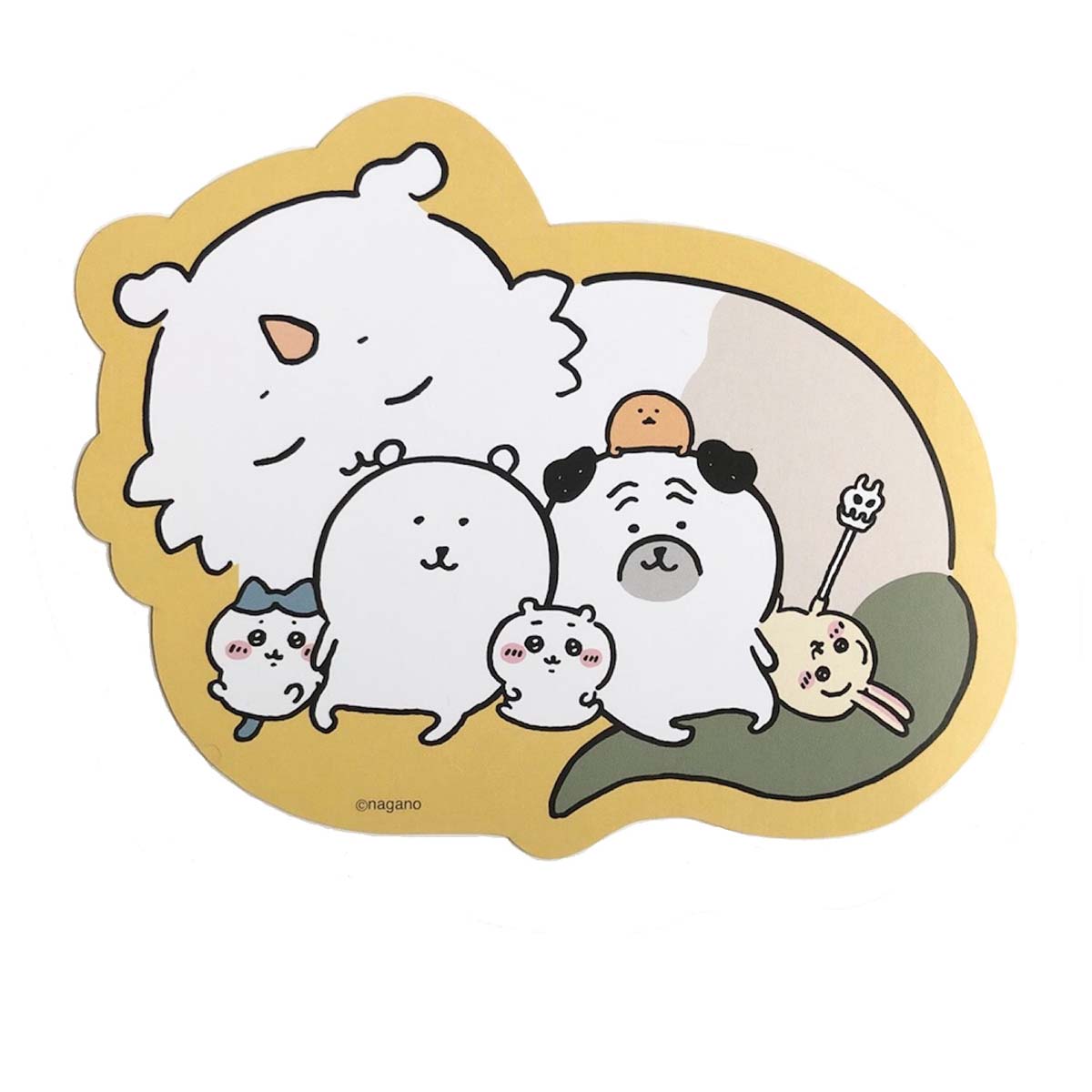 長野角色 長野展覽 模 – 明信片01 ナガノキャラクターズ ナガノ展 ダイカットポストカード01