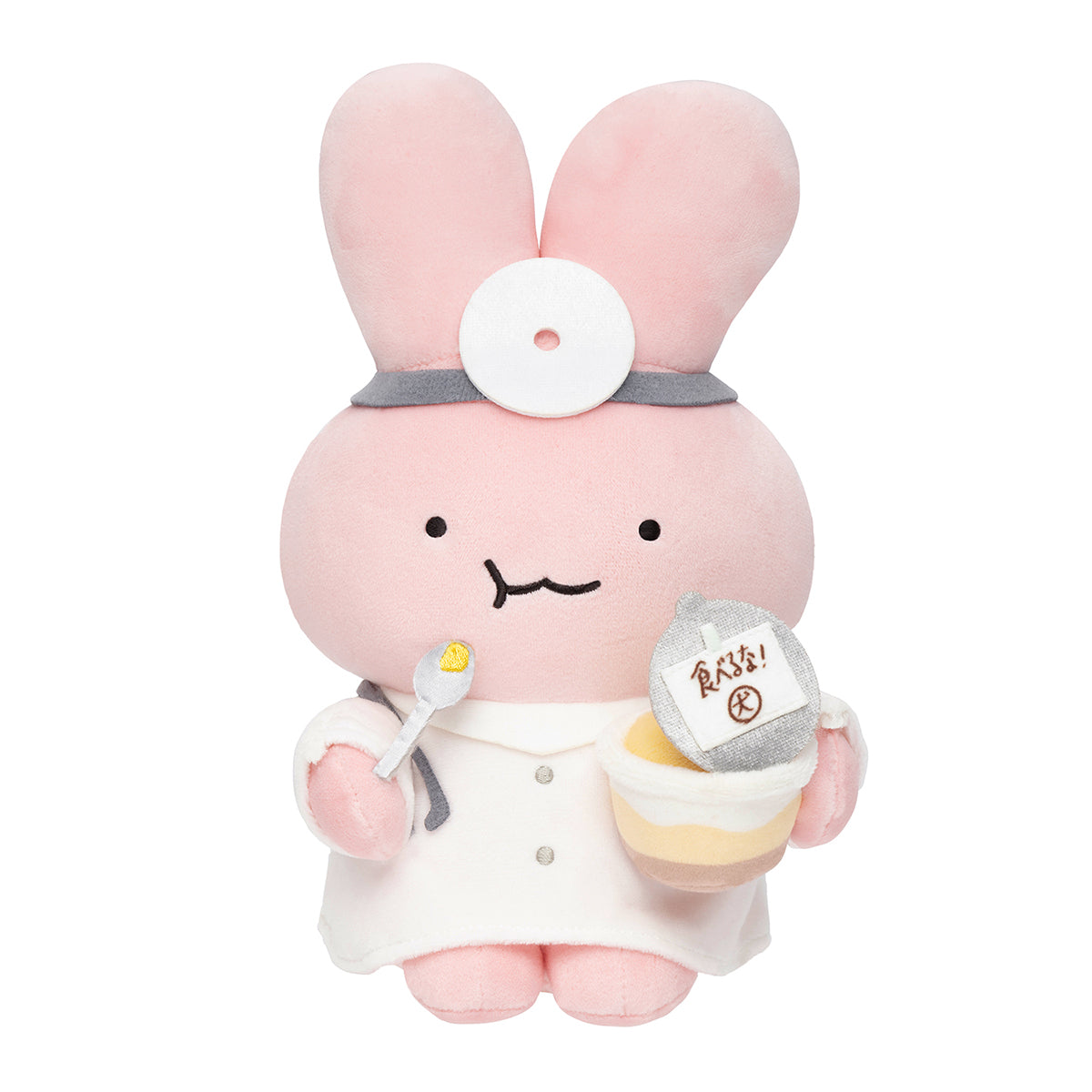 小白虎與黑虎蝦 玩偶 (偷吃布丁的兔兔醫生) ホワイトタイガーとブラックタイガー ぬいぐるみ（プリンを盗み食いするうさぎ先生）