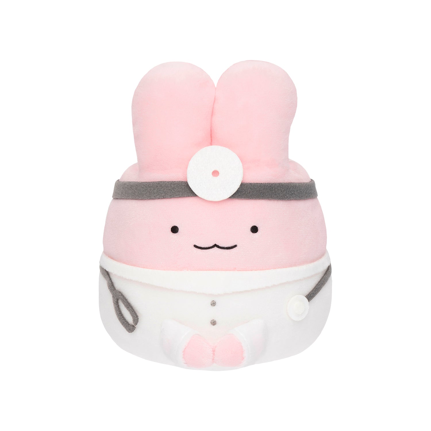 小白虎與黑虎蝦 咕嚕咕嚕筆筒（兔兔醫生） ホワイトタイガーとブラックタイガー ころりん持ちますペンたて（うさぎ先生）