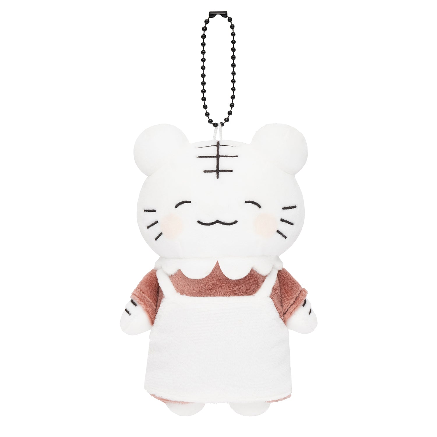 小白虎與黑虎蝦 掛件（小白虎的媽媽） ホワイトタイガーとブラックタイガー マスコット（ホワイトタイガーのママ）